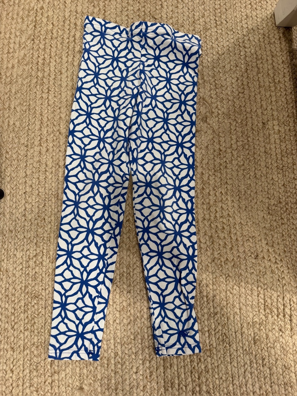 Vineyard Vines Blue and White Patterned Leggings